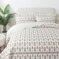 HoneiLife Queen Wildflower Quilt Set - Lightweight Floral Comfort