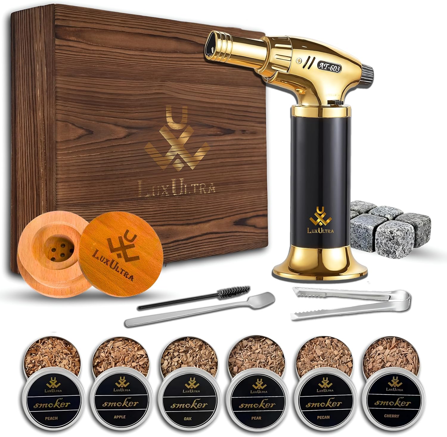 Wood Chip Cocktail Smoker Kit