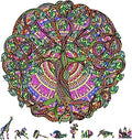 Tree of Life Wooden Puzzle 1000 Pieces - Challenging Decorative Puzzle