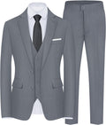 Men's Slim Fit 5-Piece Suit Set with Stretch - Tailored Look formal
