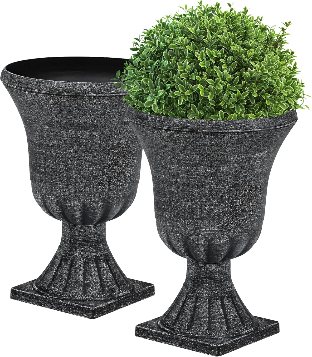 22in Timeless Urn Planters Set of 2 for Outdoor Plants