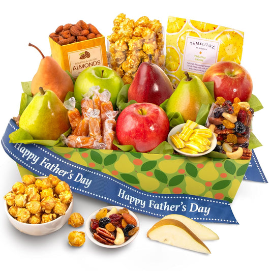 Happy Father's Day Orchard Delight Fruit and Gourmet Basket