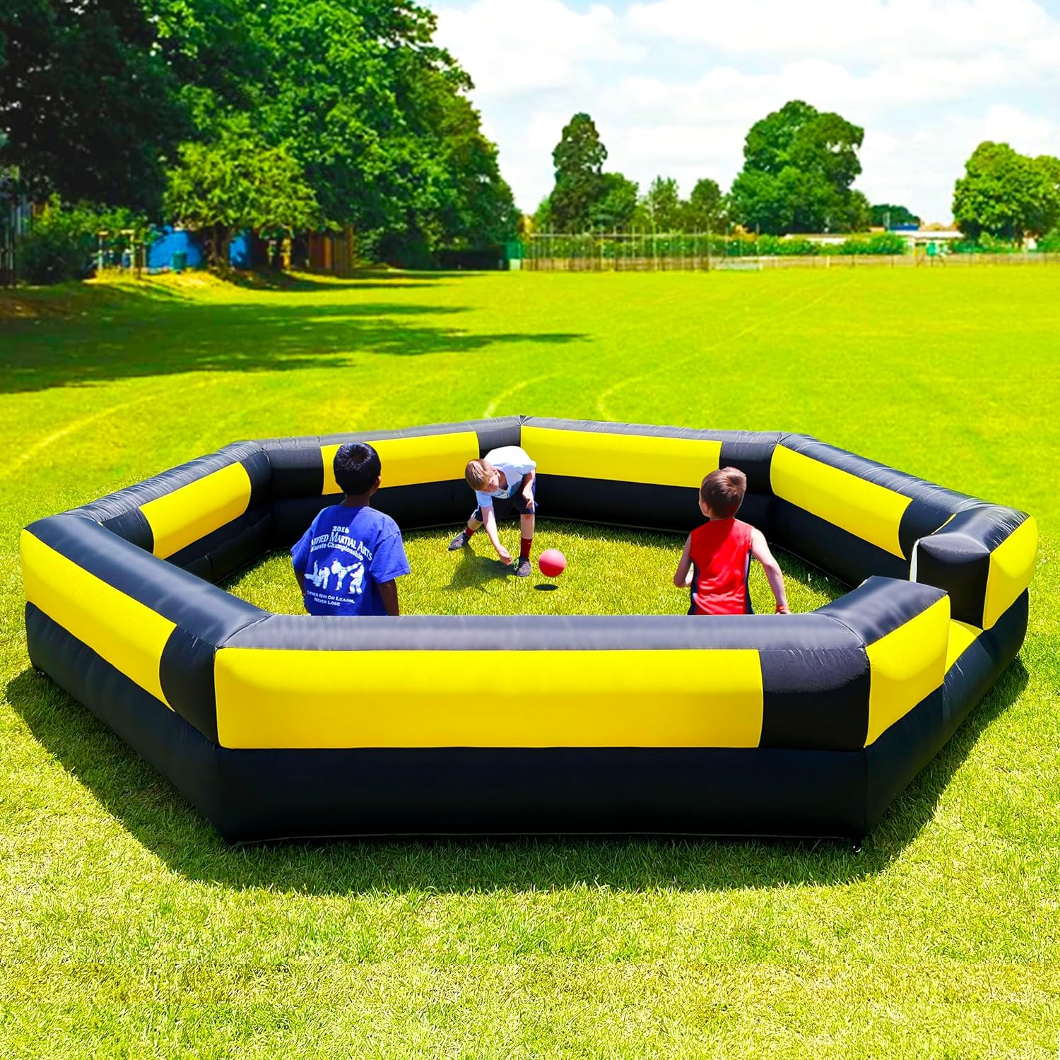OZIS Gaga Ball Pit Inflatable 15FT for Fun Indoor Outdoor Play