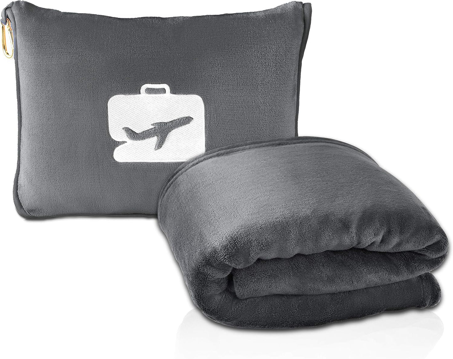 EverSnug Travel Blanket and Pillow - Ultra-Soft Comfort for Travel