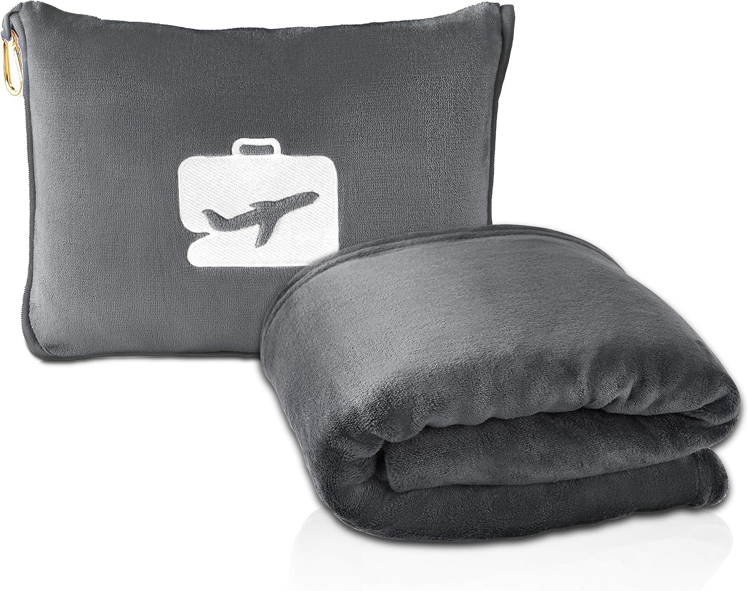 EverSnug Travel Blanket and Pillow - Ultra-Soft Comfort for Travel