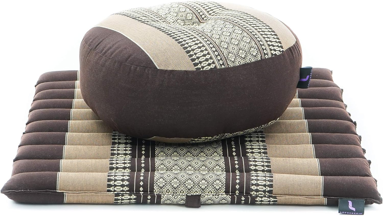 Leewadee Small Zafu & Zabuton Set - Kapok-Filled Bliss