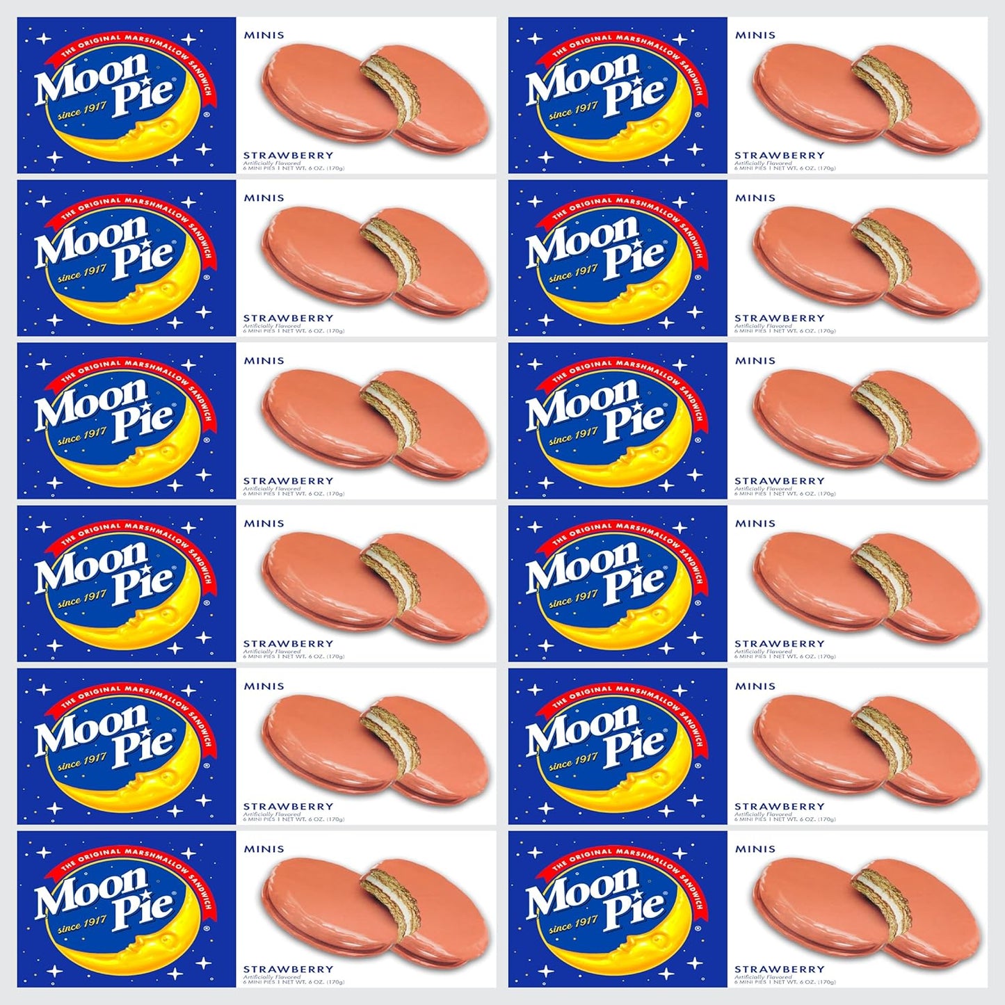 Mini Moon Pies Bulk Snacks for Office Events and Meetings