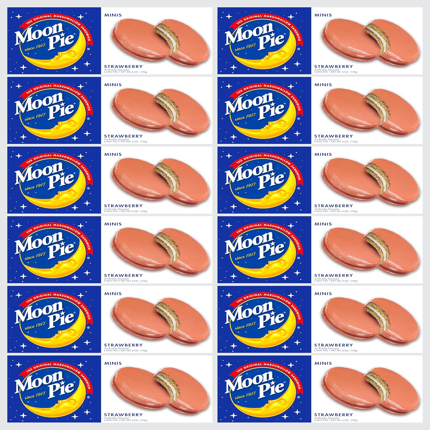 Mini Moon Pies Bulk Snacks for Office Events and Meetings