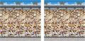 Beistle Upper Deck Stadium Backdrops - Large Sports Wall Scene