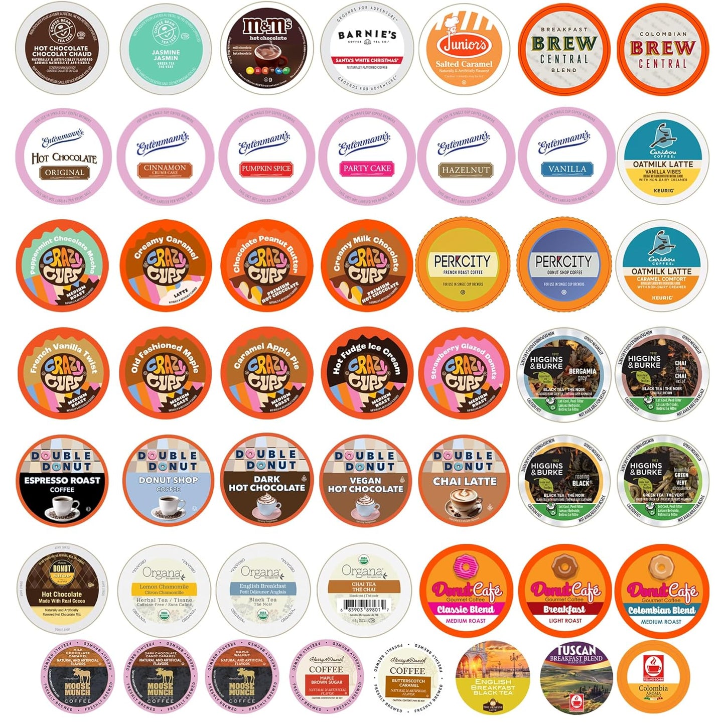 Perfect Samplers Coffee, Tea, Cider & Hot Chocolate Cups