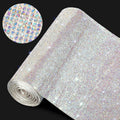 Bling Rhinestone Sheet 59 x 7.87 in - Large Self Adhesive Crystal Wrap