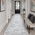 Runner Rug 2ft 6in x 10ft Washable Non-Slip Runner Rug - Soft, Machine