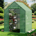 Greenhouse for Outdoors Small Walk-in Greenhouse - 3 Tiers, 8 Shelves