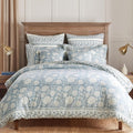 Levtex Home Adare Blue King/Cal King Comforter Set - Reversible Cotton