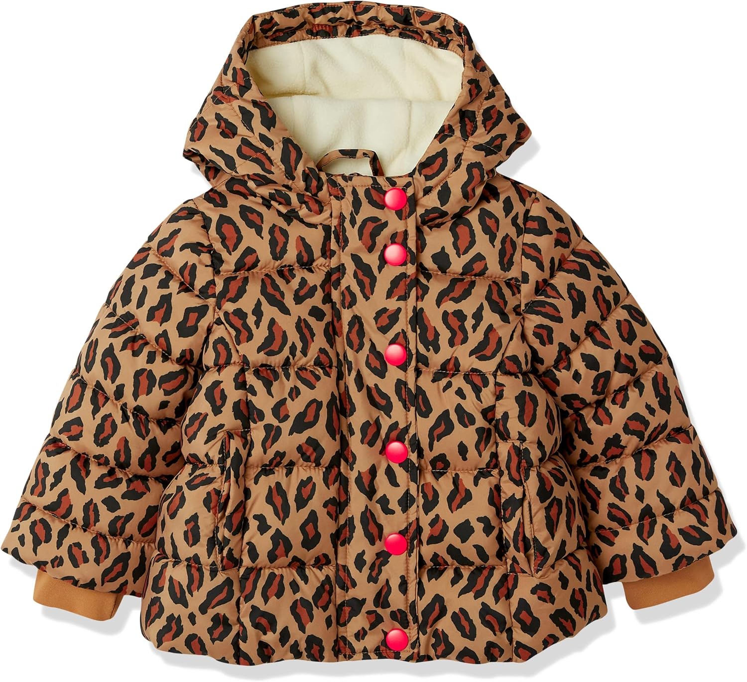 Girls and Toddlers' Water-Resistant Heavyweight Puffer Coat 60ft