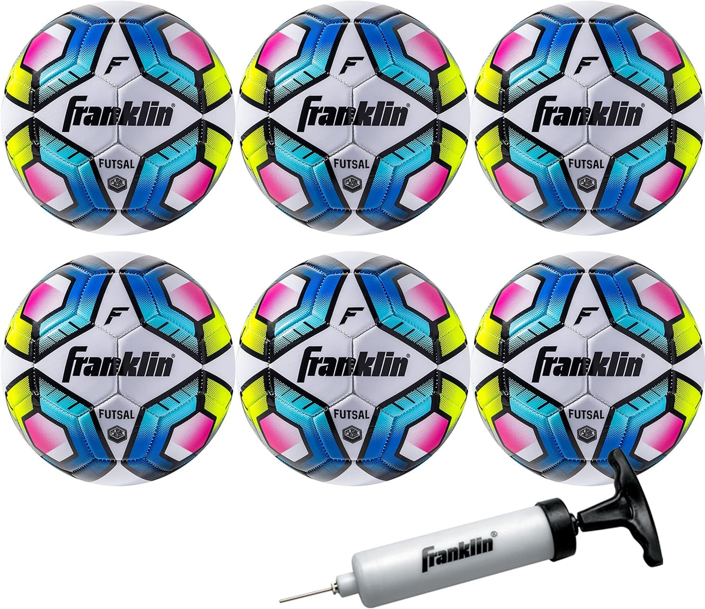 Franklin Sports Futsal Ball - Official Size for Indoor and Outdoor