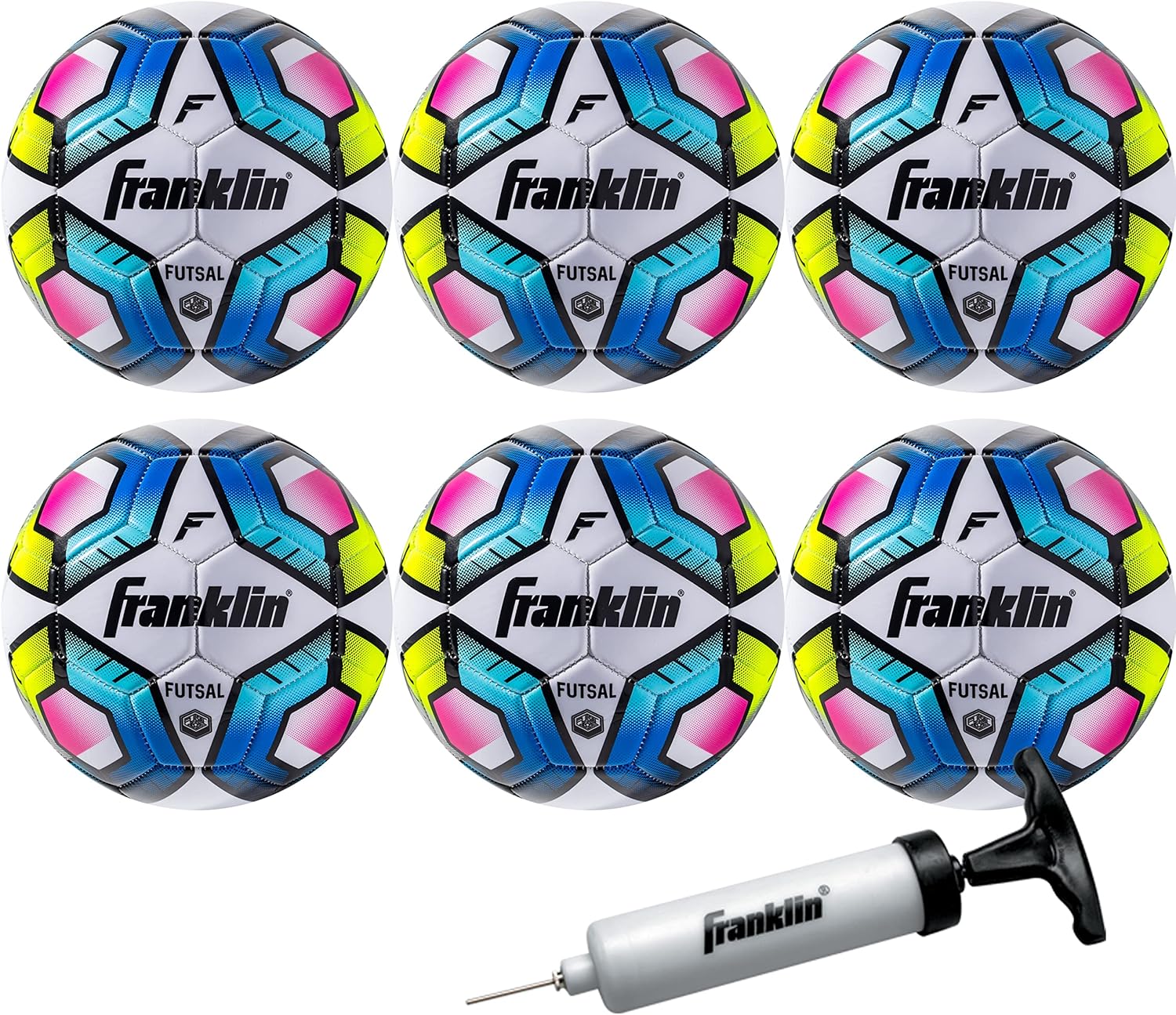 Franklin Sports Futsal Ball - Official Size for Indoor and Outdoor