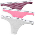 Women's Cotton Stretch Thong Multipack - Calvin Klein Comfort