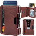 RFID Blocking Slim Mens Wallet with Money Clip for Style