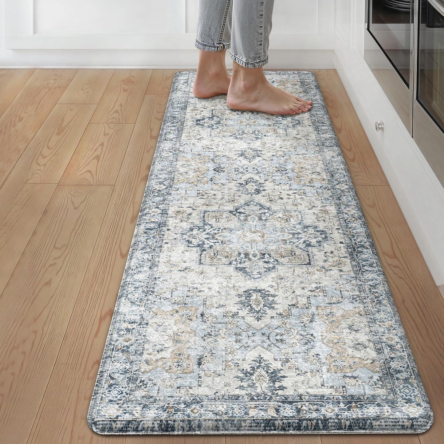 GENIMO Kitchen Mats for Floor - Anti Fatigue Cushioned Rug