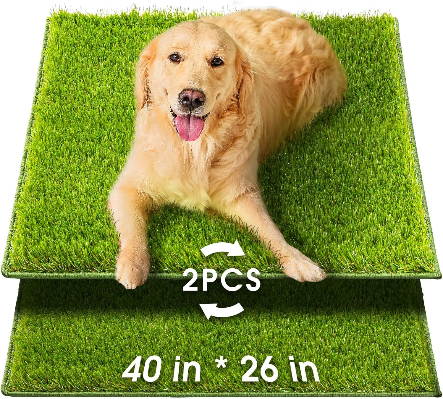 Hompet Artificial Grass for Dogs, Perfect Potty Training Solution