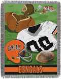 Northwest NFL Unisex-Adult Woven Tapestry Throw Blanket - 48 x 60 in