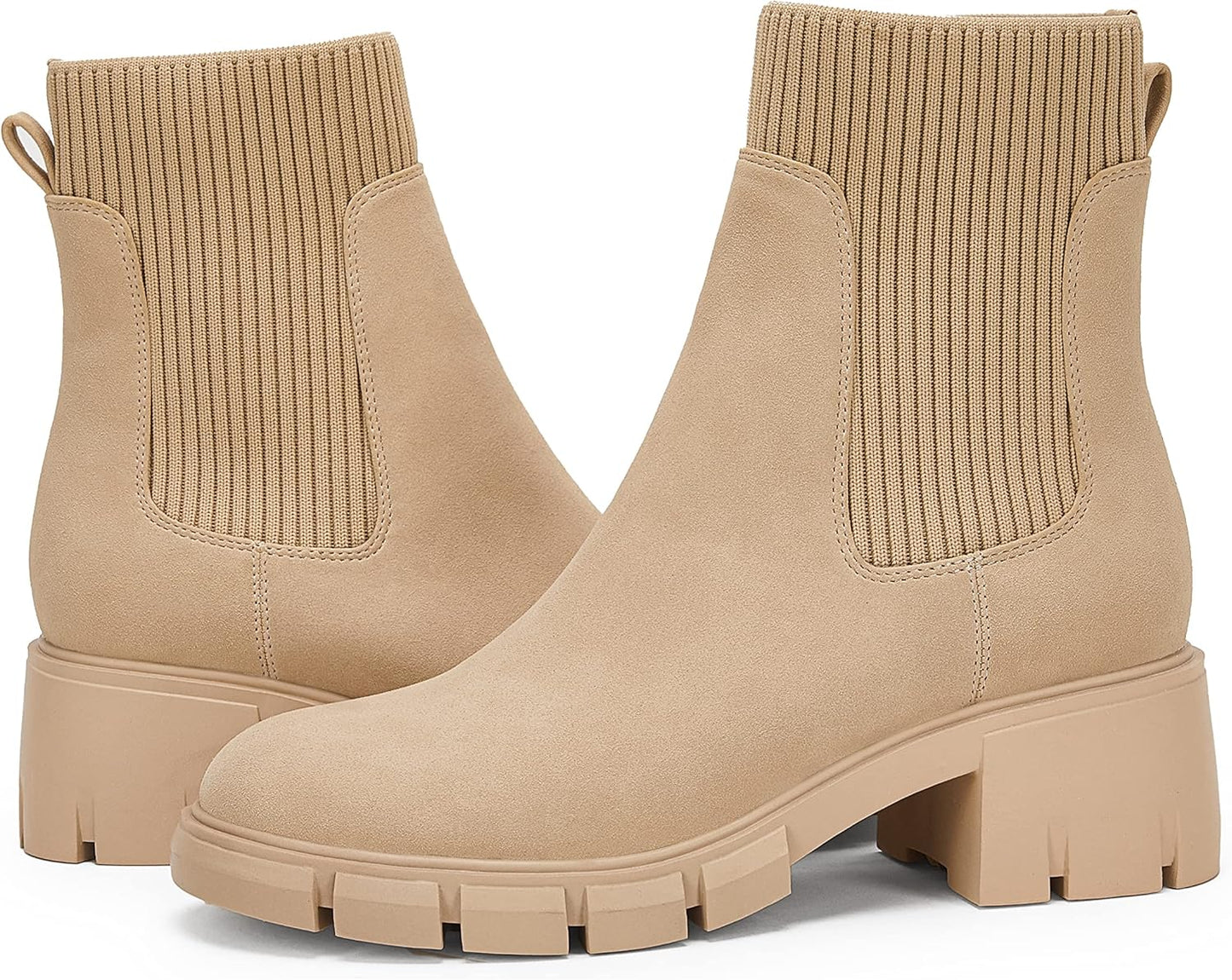 Ruanyu Womens Platform Ankle Boots for Stylish Comfort