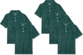 Boys Short-Sleeve School Uniform Pique Polo Shirts - Reliable Fit
