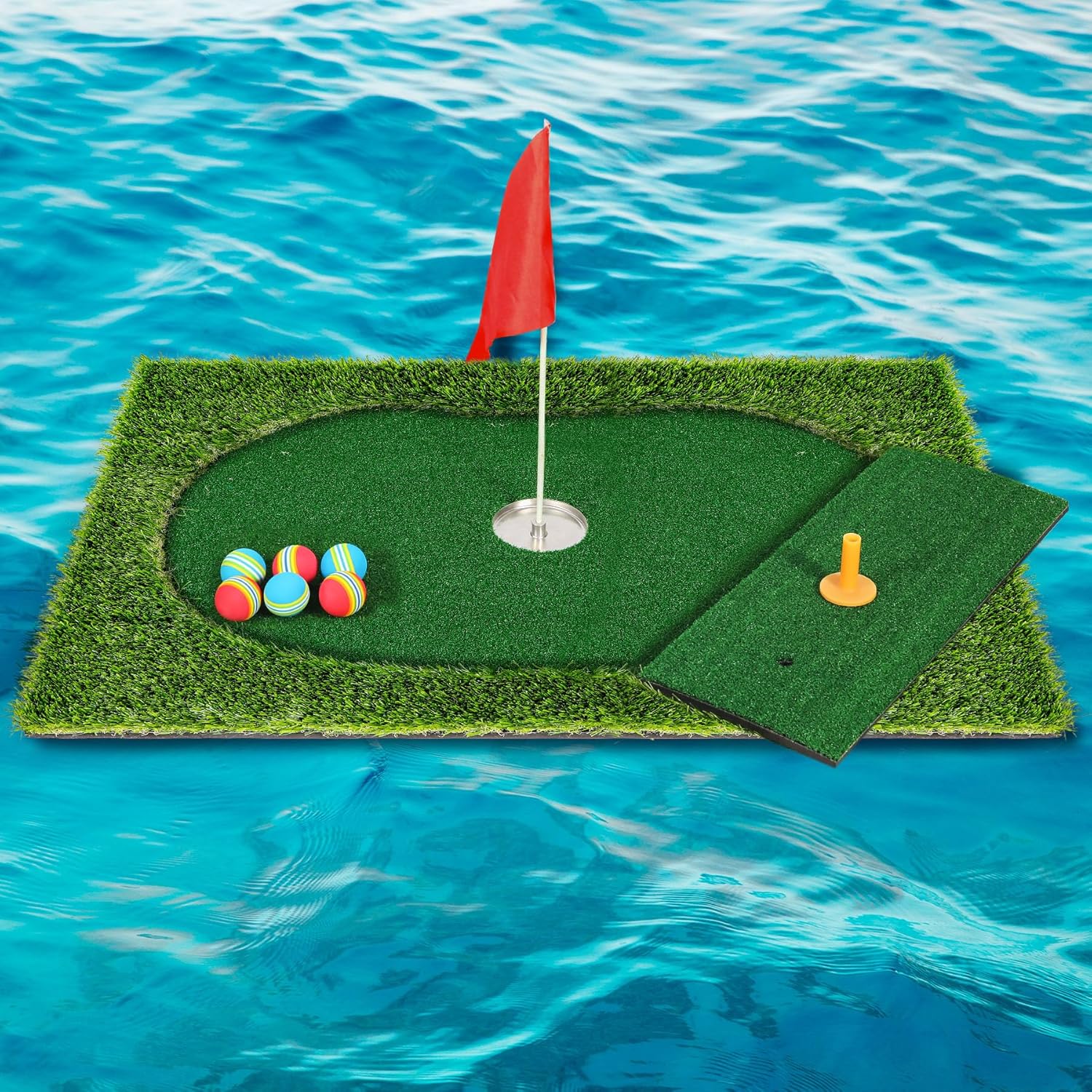 Improve Your Chipping Skills with Lineslife Floating Golf Green!