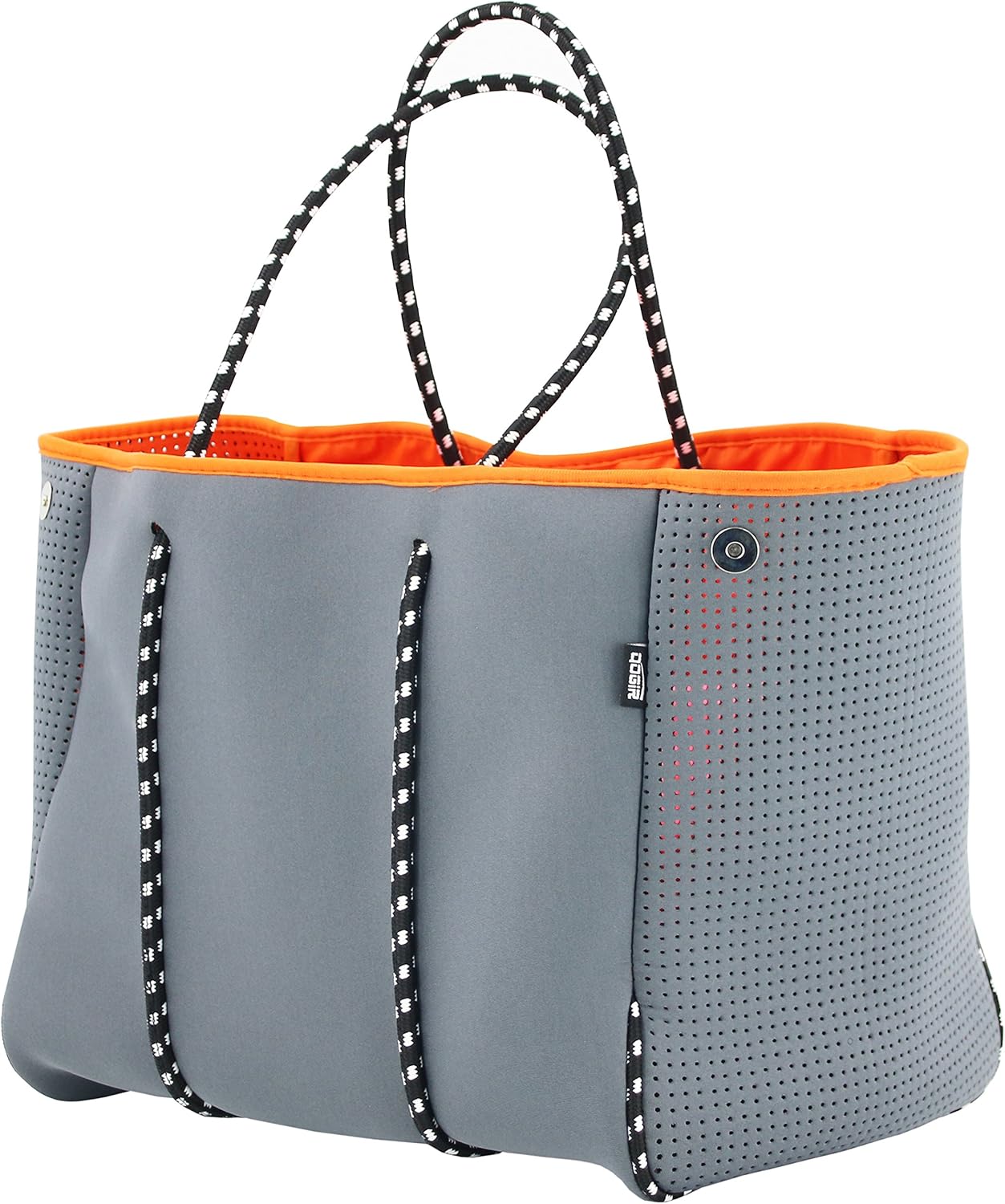 QOGiR Neoprene Beach Bag Tote - Large, Stylish, and Versatile