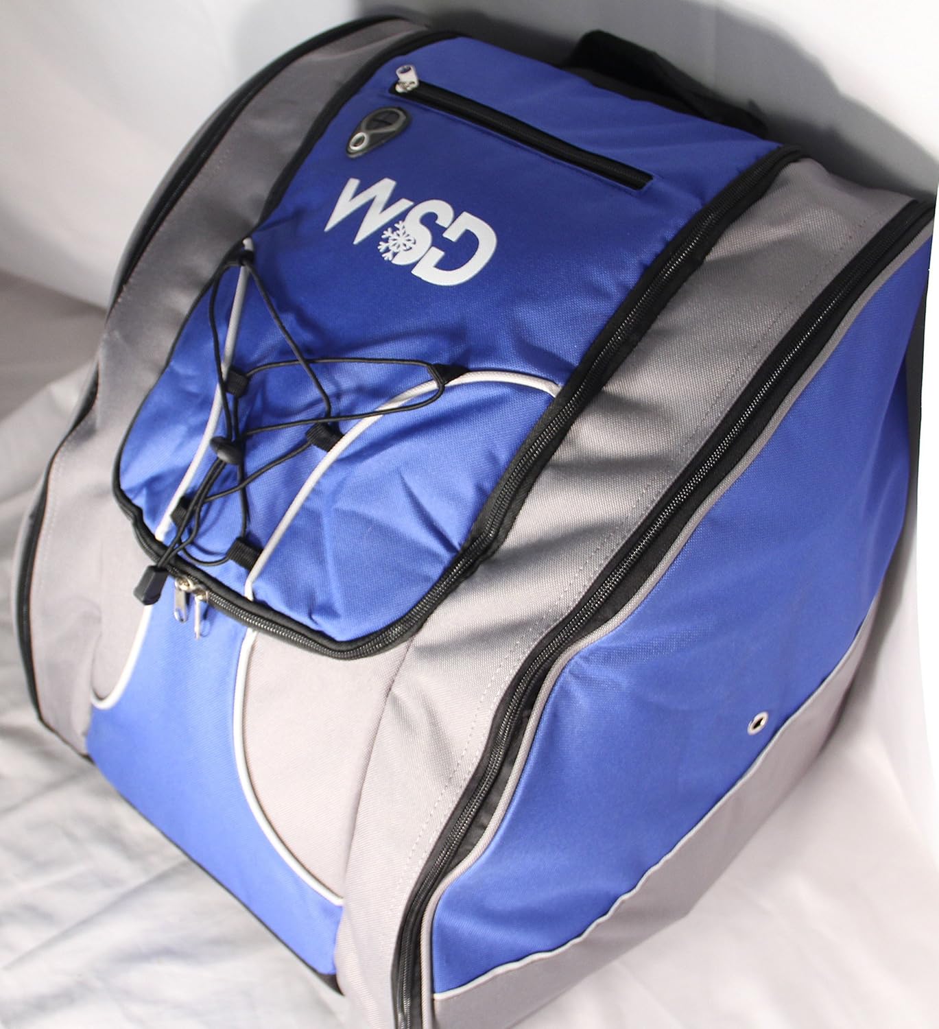 WSD Ski Boot Bag - Water-Resistant Backpack, Gear & Helmet Storage