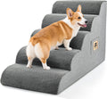 IFNOW Dog Stairs for Small Medium Dogs and Cats - 5-Step Ramp