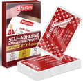 XFasten Self-Sealing Laminating Pouches Business Card Size - 25 Pack.