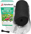 AlpineReach Garden Netting 15 x 30 ft - Heavy Duty Plant Protection