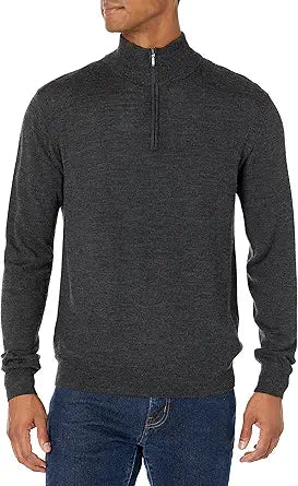 Goodthreads Men's Lightweight Merino Wool Quarter-Zip Jumper Review