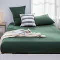 Jersey Knit Cotton Sheet Set Queen - Extra Deep Pocket, Ultra Soft