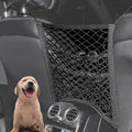 3-Layer Car Mesh Organizer Storage Bag Between Front Seats - Pet