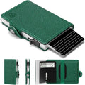 Card Blocr Womens Slim Wallet Pop Up RFID Blocking - Slim Green