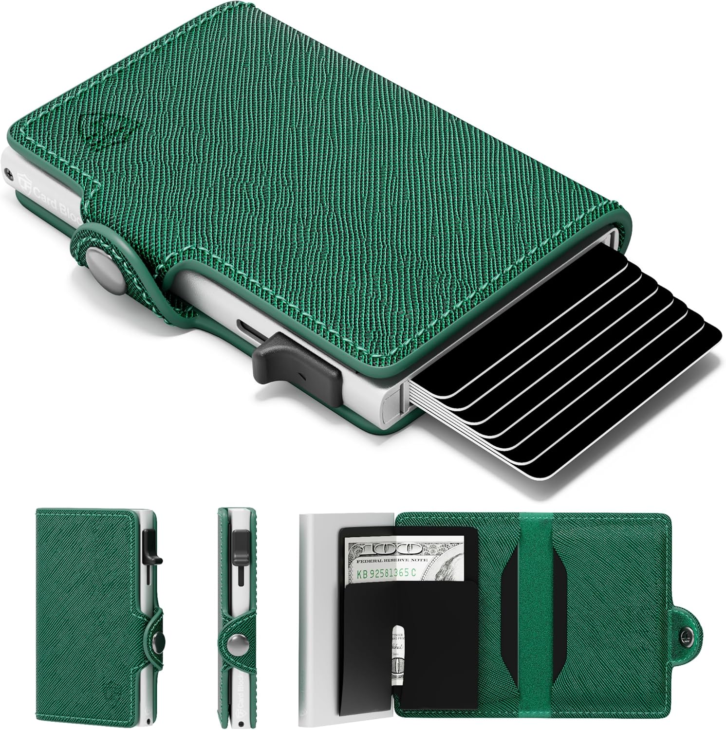 Card Blocr Womens Slim Wallet with RFID Blocking Technology