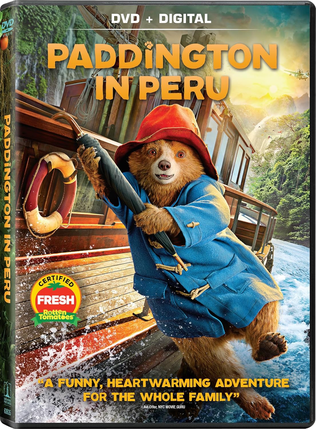 Paddington in Peru DVD: A Heartwarming Adventure for All Ages