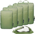 BAGAIL 6 Set Ultralight Compression Packing Cubes - Save Space