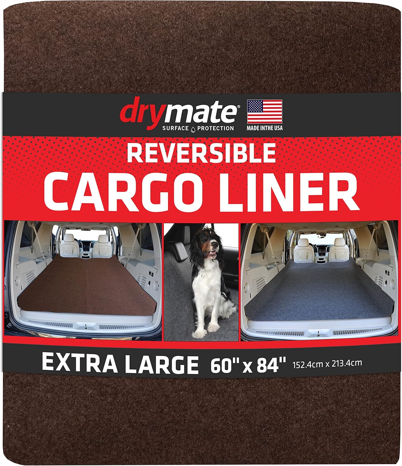 Drymate Premium Reversible Cargo Liner Mat for Vehicle Protection