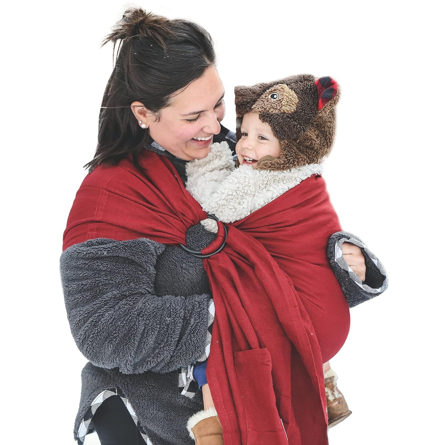 Nalakai Luxury Ring Sling Baby Carrier for Comfort and Style