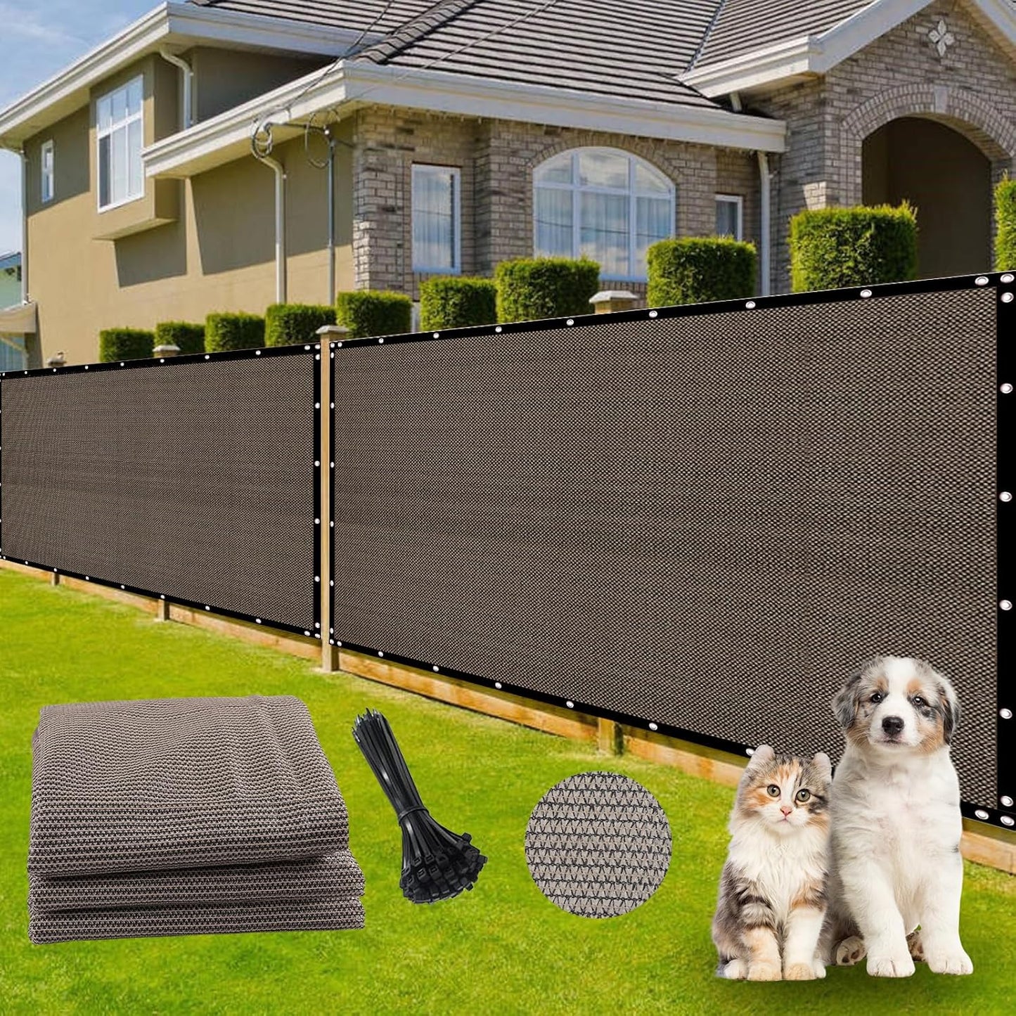 Fence Covering Outdoor Privacy Screen for Yard and Garden Use