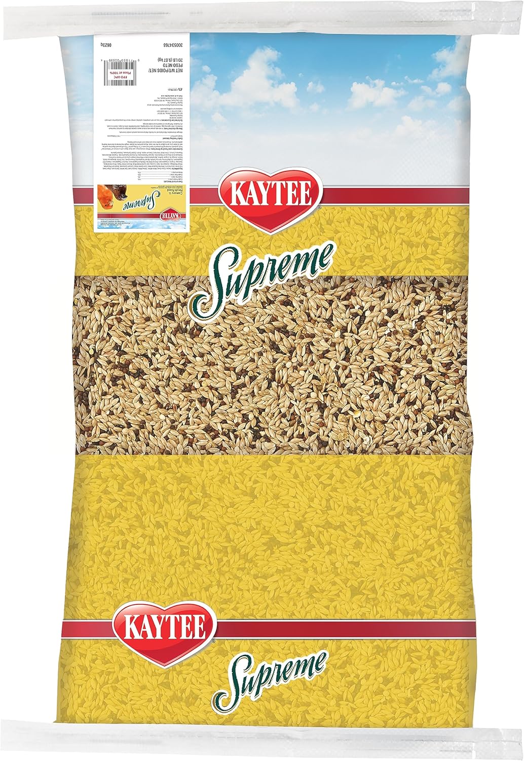Kaytee Supreme Pet Canary & Finch Food for Healthy Birds
