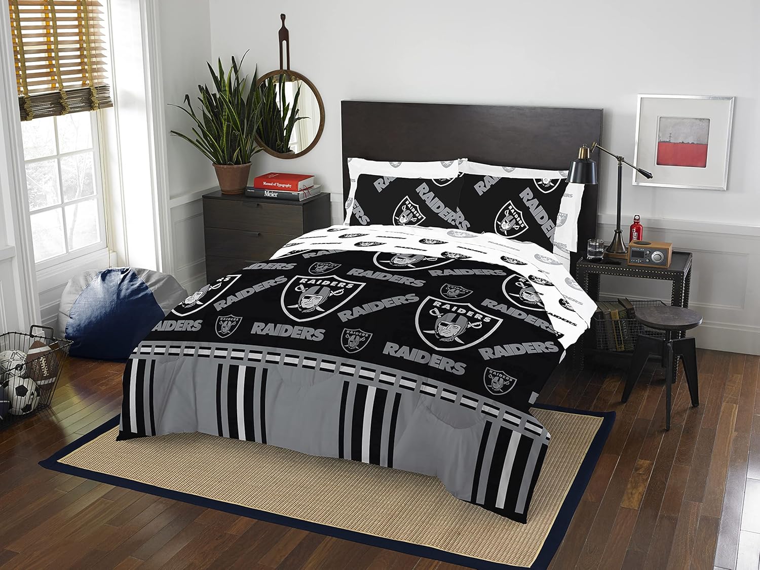 NFL Unisex-Adult Bed in a Bag Set for True Fans Comfort