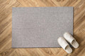 Easy Jute Rugs 2x3 Gray Color for Indoor Outdoor Use