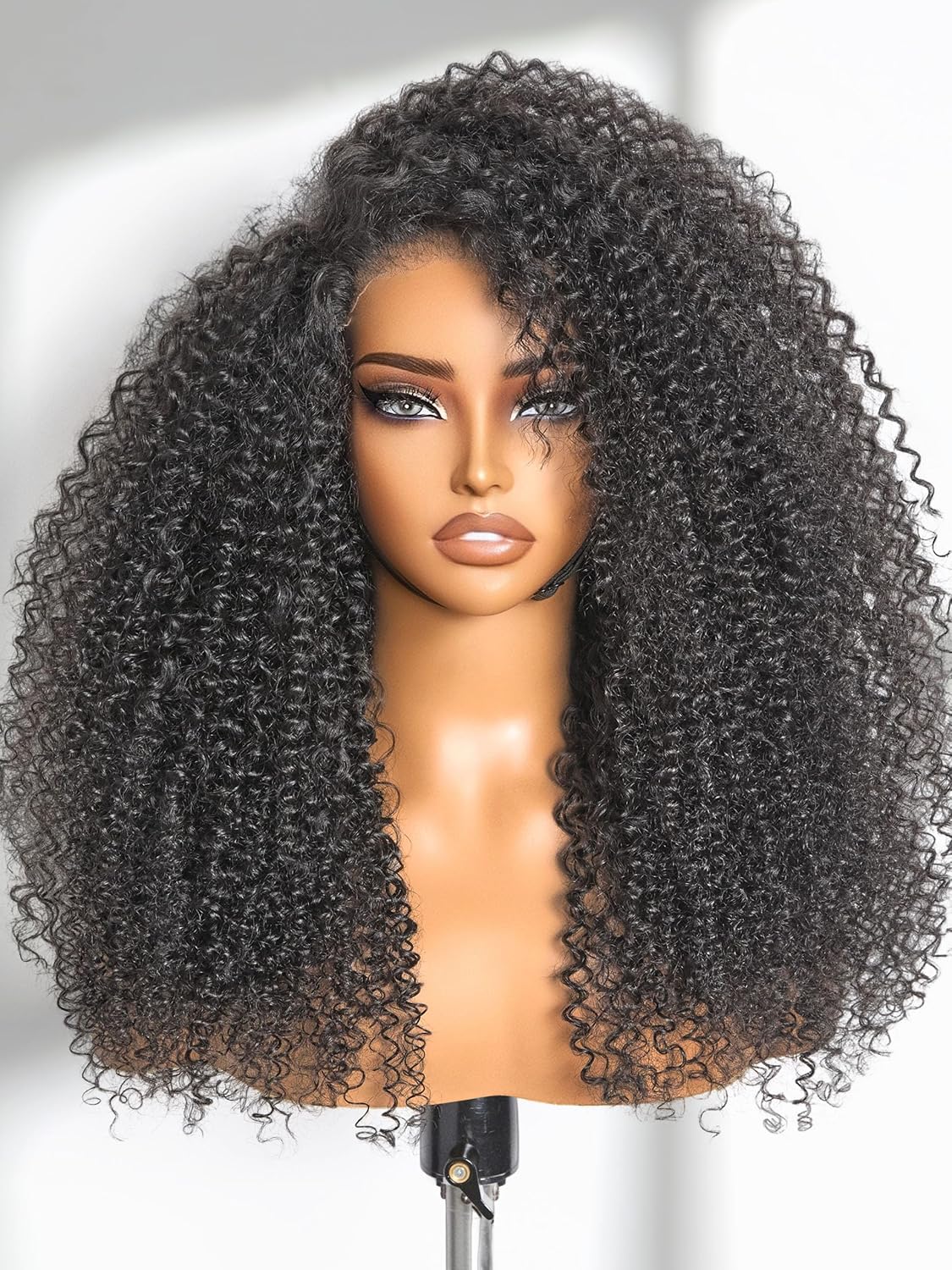 LUVME HAIR Kinky Curly Lace Front Wigs for All-Day Comfort
