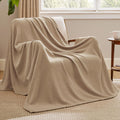 Bedsure GentleSoft 100% Cotton Throw Blanket 50x70 in - Breathable