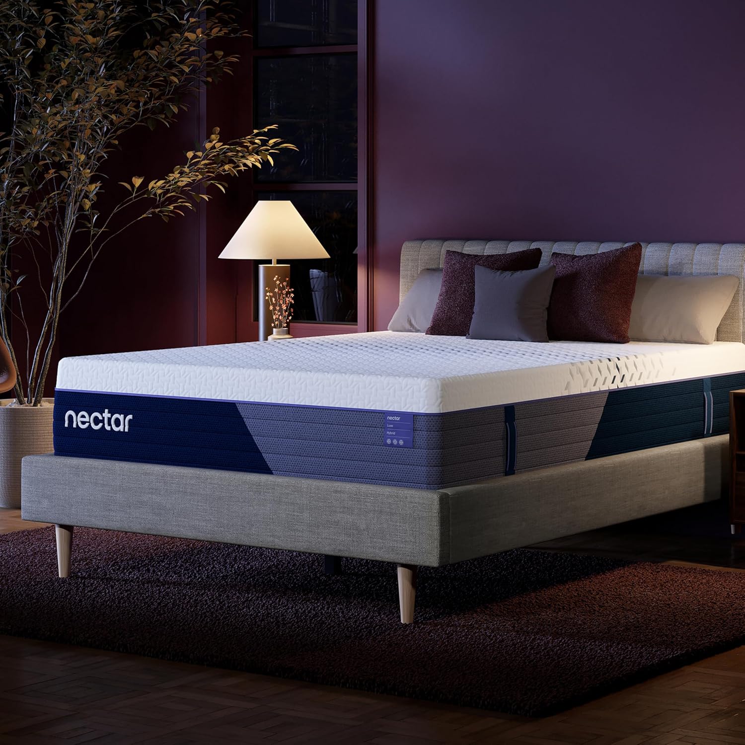 Nectar Luxe Hybrid 14 Queen Mattress - Medium Firm Comfort